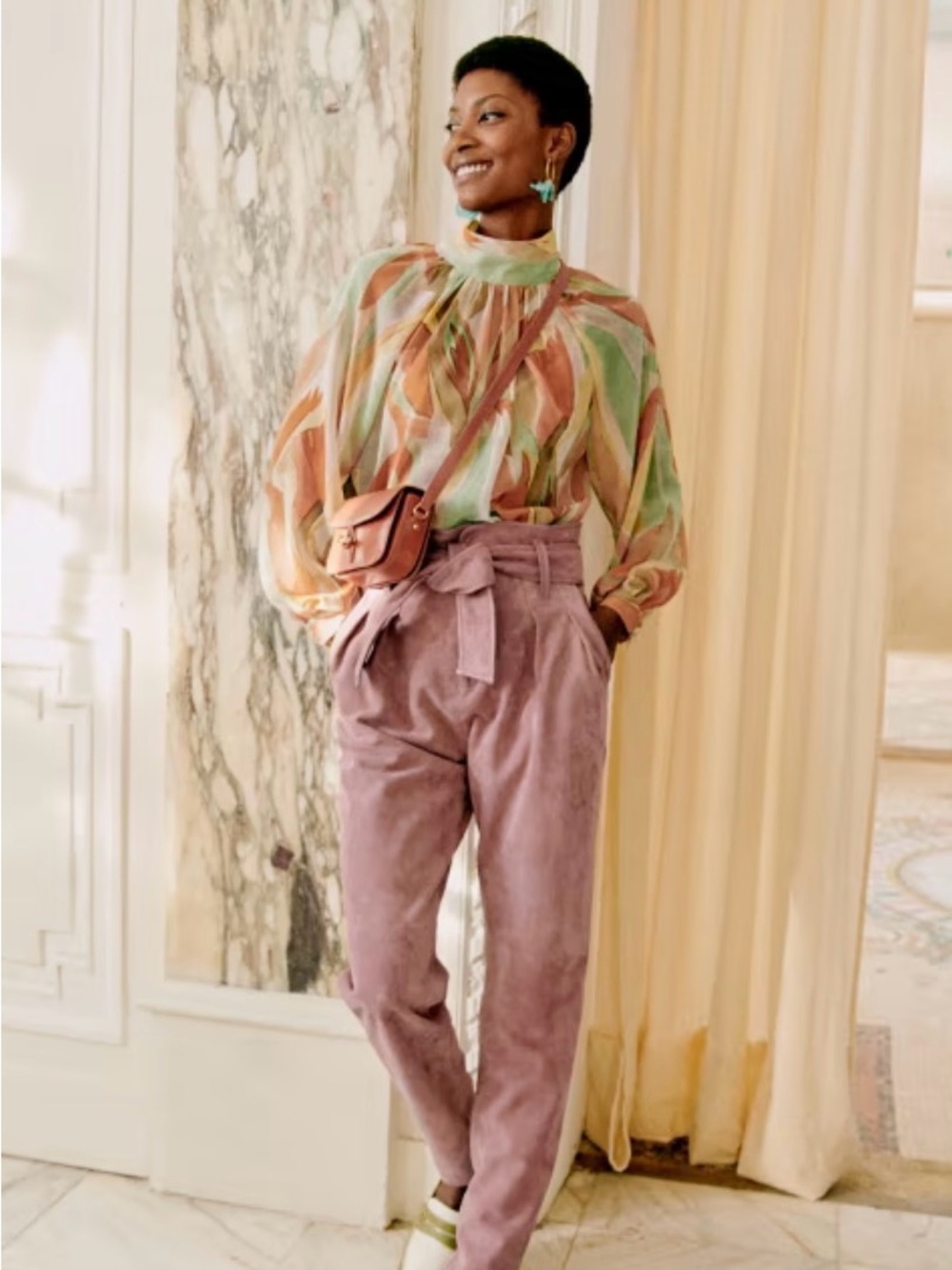 Sezane Solange Blouse size 10